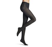 FALKE Women's Prime Rib 60 DEN W Ti Semi-Opaque Patterned 1 Pair Tights, Grey Graphite 3146, S-M