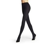 FALKE Women's Pure Matt 100 DEN W TI Opaque Plain 1 Pair Tights, Blue (Marine 6179), S