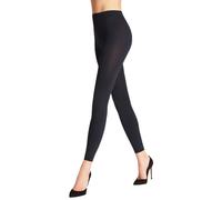 Falke Womens Pure Matt 100 Denier Leggings - Marine Blue