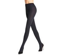 Falke Womens Pure Matt 100 Denier Tights - Marine Blue