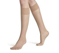 FALKE Women's Pure Matt 20 DEN W KH Sheer Plain 1 Pair Knee-High Socks, Skin colour (Cocoon 4859), 5.5-8