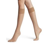 FALKE Women's Pure Matt 20 DEN W Kh Sheer Plain 1 Pair Knee-High Socks, Skin colour Powder 4169, 5.5-8
