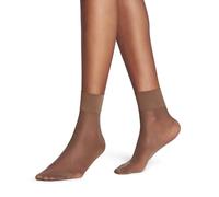 FALKE Women's Pure Matt 20 DEN W So Sheer Plain 1 Pair Socks, Brown Espresso 5188, 2.5-5