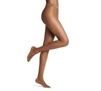 FALKE Women's Pure Matt 20 DEN W Ti Sheer Plain 1 Pair Tights, Brown Hazel 5187, XL