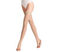 Falke Womens Pure Matt 20 Denier Stay Up Stockings - Cocoon Beige