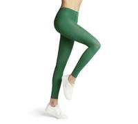 FALKE Women's Pure Matt 50 DEN W Le Semi-Opaque Plain 1 Pair Leggings, Green Tourmaline 7618, L