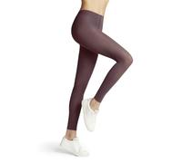 FALKE Women's Pure Matt 50 DEN W Le Semi-Opaque Plain 1 Pair Leggings, Pink Roan Rouge 8936, M-L