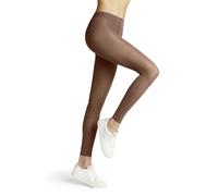 Falke Women's Pure Matt 50 DEN W Le Semi-Opaque Plain 1 Pair Leggings, Pink Rosewood 5225, L