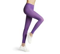FALKE Women's Pure Matt 50 DEN W Le Semi-Opaque Plain 1 Pair Leggings, Purple Pink Iris 8943, S