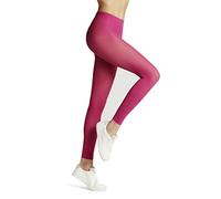 FALKE Women's Pure Matt 50 DEN W Le Semi-Opaque Plain 1 Pair Leggings, Red Berry 8390, M-L