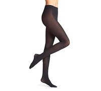 FALKE Women's Pure Matt 50 DEN W Ti Semi-Opaque Plain 1 Pair Tights, Blue Marine 6179, XL