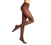 FALKE Women's Pure Matt 50 DEN W Ti Semi-Opaque Plain 1 Pair Tights, Brown Brenda 5179, S