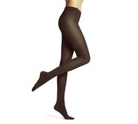 FALKE Women's Pure Matt 50 DEN W Ti Semi-Opaque Plain 1 Pair Tights, Brown Cinnamon 5186, M