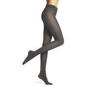 FALKE Women's Pure Matt 50 DEN W Ti Semi-Opaque Plain 1 Pair Tights, Grey Flanell 3210, M-L