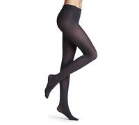 FALKE Women's Pure Matt 50 DEN W Ti Semi-Opaque Plain 1 Pair Tights, Grey Graphite 3146, XL