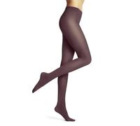 FALKE Women's Pure Matt 50 DEN W Ti Semi-Opaque Plain 1 Pair Tights, Pink Roan Rouge 8936, S