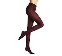 FALKE Women's Pure Matt 50 DEN W Ti Semi-Opaque Plain 1 Pair Tights, Red Barolo 8596, M