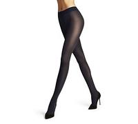 FALKE Women's Pure Matt 50 DEN W Ti Semi-Opaque Plain 1 Pair Tights, Blue Classy 6619, S-M
