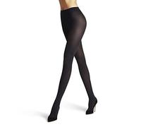 FALKE Women's Pure Matt 50 DEN W Ti Semi-Opaque Plain Tights 1 Pair, Blue Marine 6179, L