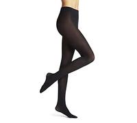 FALKE Women's Pure Matt 50 DEN W Ti Semi-Opaque Plain Tights 1 Pair, Blue Marine 6179, M-L
