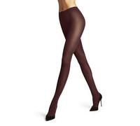 FALKE Women's Pure Matt 50 DEN W Ti Semi-Opaque Plain 1 Pair Tights, Brown Cayenne 5950, M