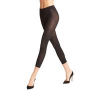 Falke Womens Pure Matt 50 Denier Capri Leggings - Black