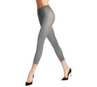 Falke Womens Pure Matt 50 Denier Capri Leggings - Shark Grey
