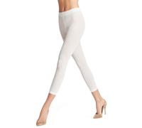 Falke Womens Pure Matt 50 Denier Capri Leggings - White