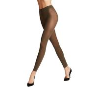 Falke Womens Pure Matt 50 Denier Leggings - Military Khaki