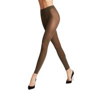 Falke Womens Pure Matt 50 Denier Leggings - Military Khaki