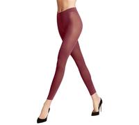 Falke Womens Pure Matt 50 Denier Leggings - Ruby Red