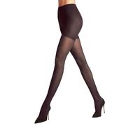 Falke Womens Rib Shaping 50 Denier Tights - Burgundy
