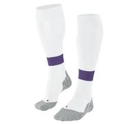 Falke Womens RU Compression Energy Running Knee-High W1 Socks - White/Purple