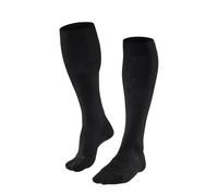Falke RU Energy Compression Running Socks, Women's Functional Yarn, Black 5.5-8, 1 Pair