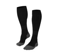 FALKE Women's RU Compression Energy W Kh Functional Yarn With Compression 1 Pair Running Socks, Black Black-Mix 3010, 5.5-8