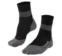 Falke Womens RU Compression Stabilizing Running Socks - Black Mix