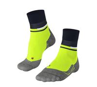 FALKE Women's RU Compression Stabilizing W So Lyocell Functional Yarn With Compression 1 Pair Running Socks, Yellow Lightning 1690 Trend, 4-5