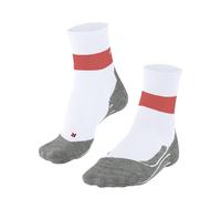 FALKE Women's RU Compression Stabilizing W So Lyocell Functional Yarn With Compression 1 Pair Running Socks, White 2001, 5.5-6.5