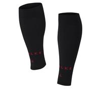 FALKE Women's RU Compression Tube W Tb Functional Yarn Breathable Quick Dry 1 Pair Calf Compression Sleeve, Black Black-Mix 3010, ONESIZE