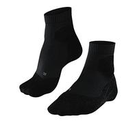 FALKE Women's RU Trail W So Functional Yarn Anti-Blister 1 Pair Running Socks, Black Black-Mix 3010, 7-8