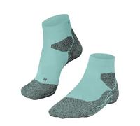 FALKE Women's RU Trail W So Functional Yarn Anti-Blister 1 Pair Running Socks, Blue Fiji 6423 5.5-6.5