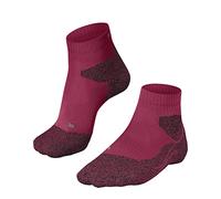 FALKE Women's RU Trail W So Functional Yarn Anti-Blister 1 Pair Running Socks, Red Rose 8564, 7-8