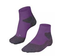 FALKE Women's RU Trail W So Functional Yarn Anti-Blister Running Socks 1 Pair, Purple Plum 8028, 2.5-3.5