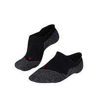 FALKE Women's RU3 Comfort Invisible W In Lyocell Functional Yarn Anti-Blister 1 Pair Running Socks, Black Black-Mix 3010, 2.5-3.5