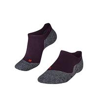 FALKE Women's RU3 Comfort Invisible W In Lyocell Functional Yarn Anti-Blister 1 Pair Running Socks, Red Grape Wine 8213, 5.5-6.5