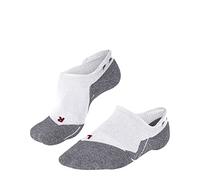 FALKE Women's RU3 Comfort Invisible W In Lyocell Functional Yarn Anti-Blister 1 Pair Running Socks, White White-Mix 2020, 2.5-3.5