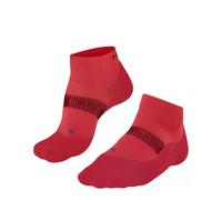 FALKE Women's RU4 Endurance Cool Short W Sso Functional Yarn Anti-Blister Running Socks 1 Pair, Red Big 8178, 5.5-6.5