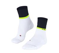 FALKE Women's RU4 Endurance Compression W So Cotton Functional Yarn With Compression 1 Pair Running Socks, White 2006 7-8