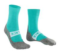 FALKE Women's RU4 Endurance Cool W So Functional Yarn Anti-Blister 1 Pair Running Socks, Blue Fiji 6423 7-8