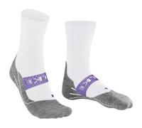 FALKE Women's RU4 Endurance Cool W So Functional Yarn Anti-Blister 1 Pair Running Socks, White 2008, 7-8